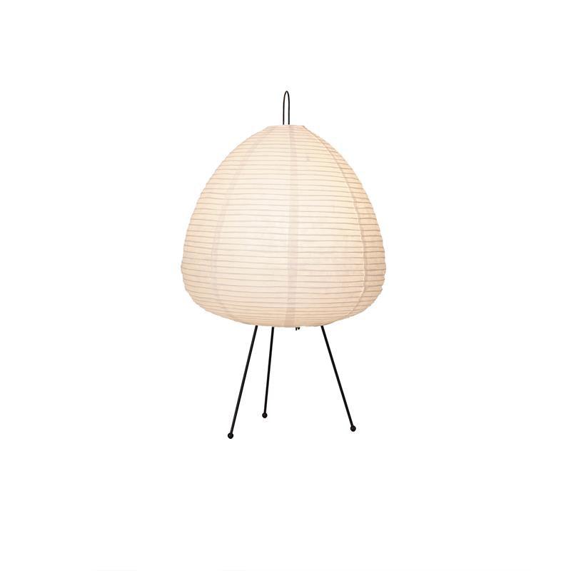 Akari Paper Table Lamp - Handmade Japanese Shoji Style Lighting for Bedroom, Living Room & Office - Warm Ambient Light for Relaxation & Decor