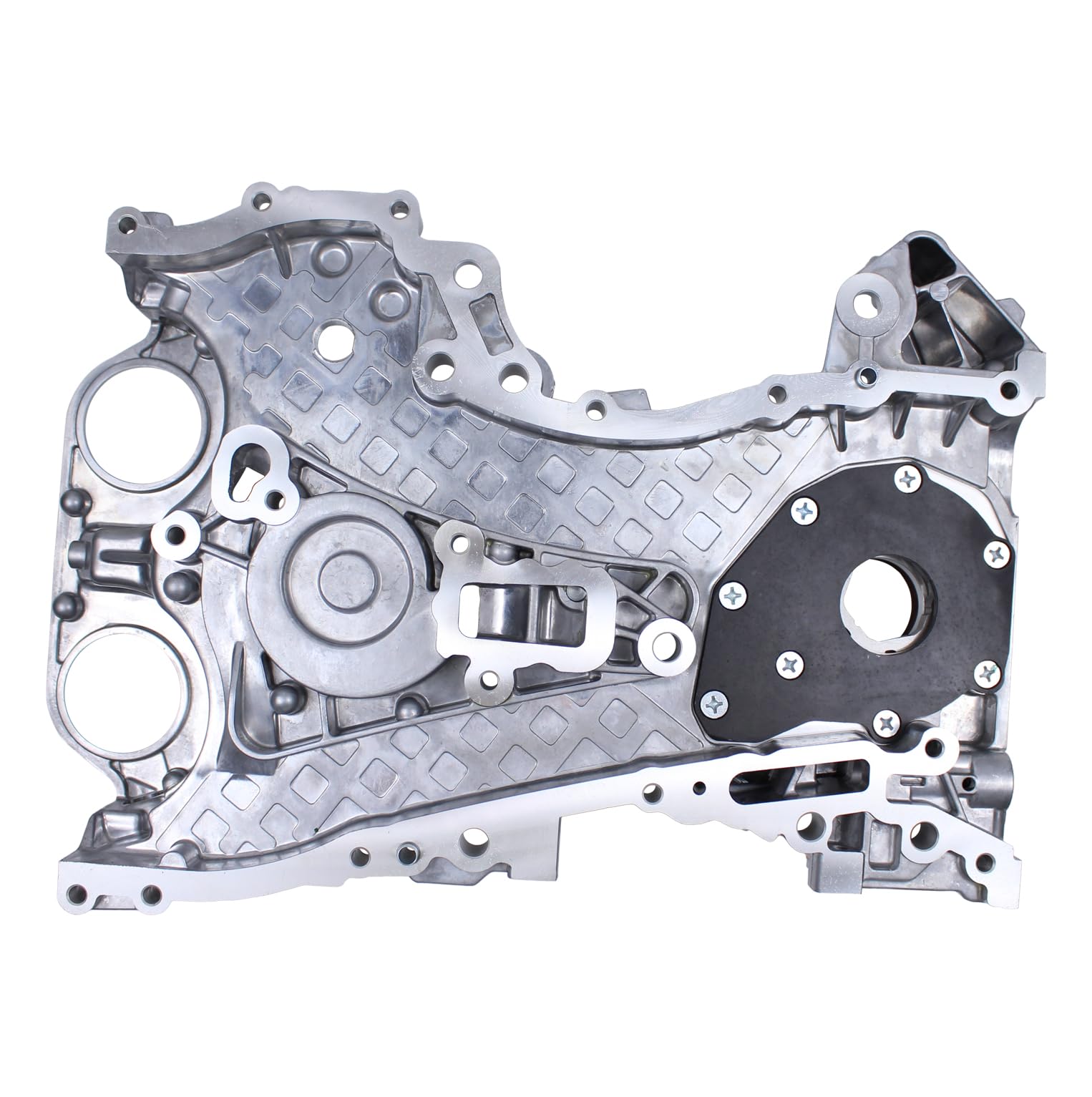 MOTOKU Front Timing Chain Cover Oil Pump Assembly with Gasket for Chevrolet Cruze 1.4L 2011-2015, Sonic 1.4L 2012-2020, Trax 1.4L 2015-2022 & Buick Encore 2013-2022 - Engine Repair Replacement Part for Smooth Performance
