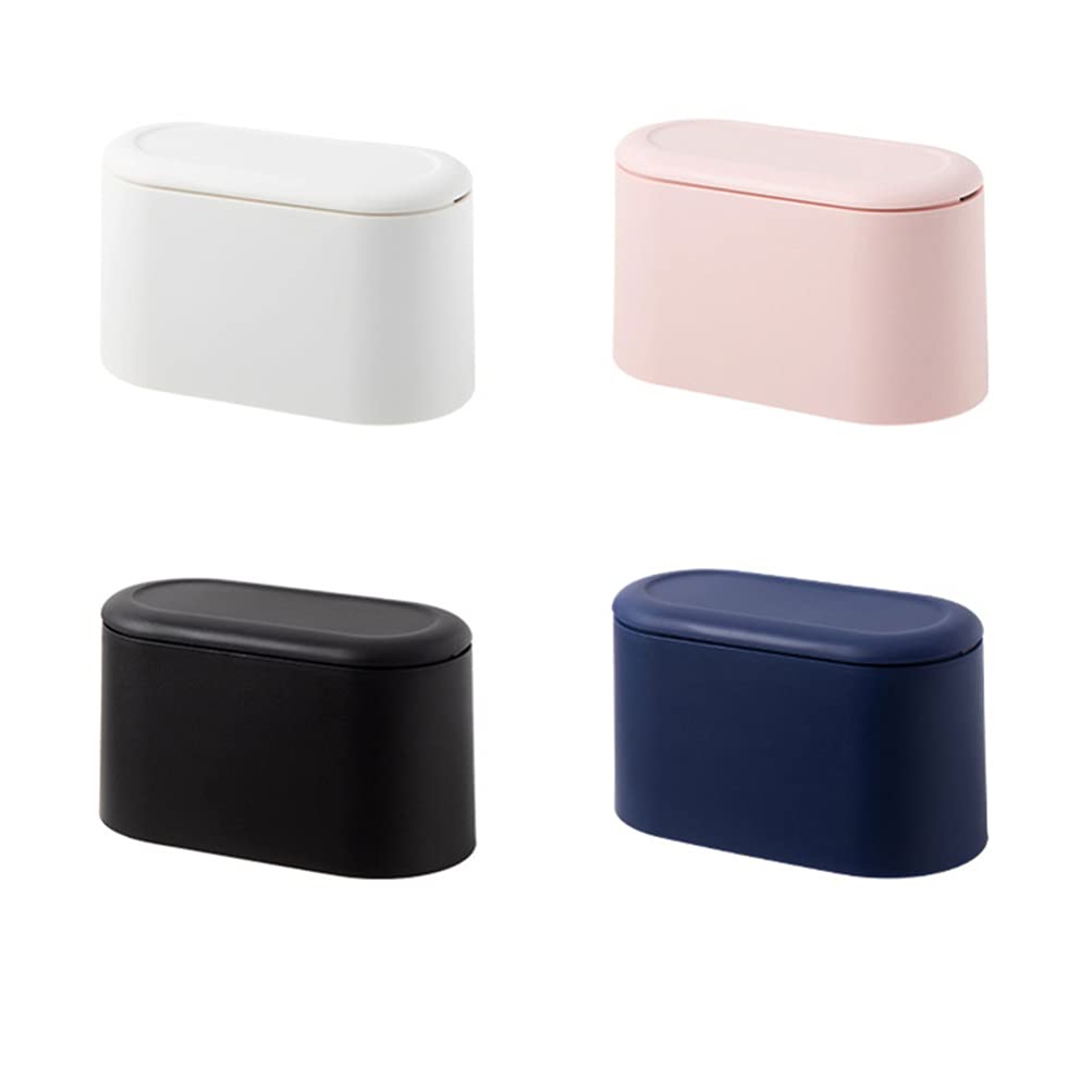 1pc Small Desktop Trash Can - Mini Table Waste Bin for Office, Home & Kitchen - Compact Garbage Can for Paper, Snacks & Small Waste - Perfect for Desk, Counter & Workspace