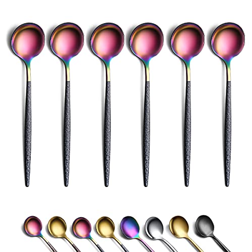 8.Black Handle And Shiny Color Head