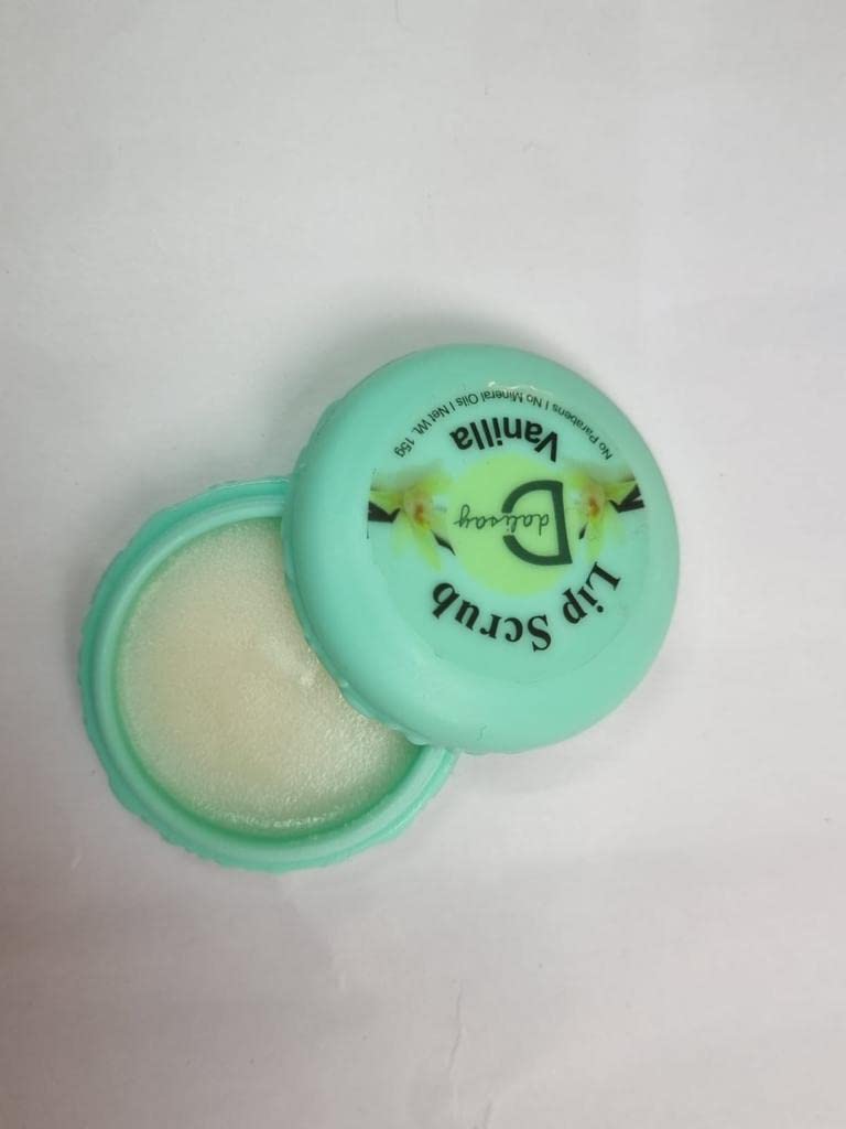 Dalisay Vanilla Lip Scrub - Exfoliating & Moisturizing Treatment for Soft, Nourished Lips | Perfect for Dry Lips, Pre-Makeup Prep & Nighttime Lip Care Routine