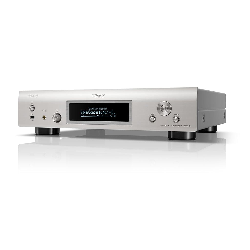Denon DNP-2000NE Hi-Res Network Audio Streamer & Preamplifier - Wireless Music Streaming for Home Theater & Audiophile Systems