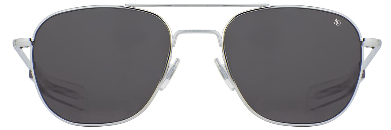 AO Original Pilot Sunglasses - SkyMaster Glass Lenses for Men & Women - Vintage Aviator Sunglasses with UV Protection - Perfect for Driving, Flying, and Outdoor Activities