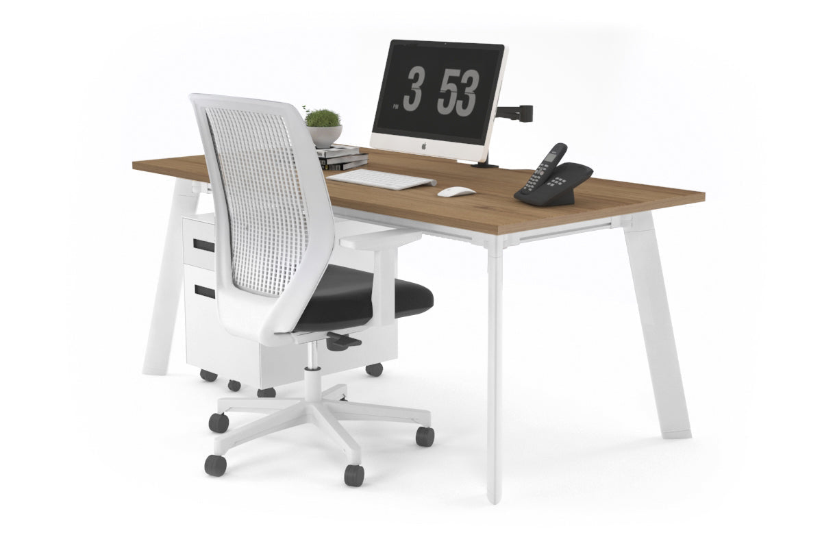Switch Executive Desk - 1200L x 800W Modern Office Desk with Cable Management Scallop | Perfect for Home Office, Gaming Setup & Professional Workspace