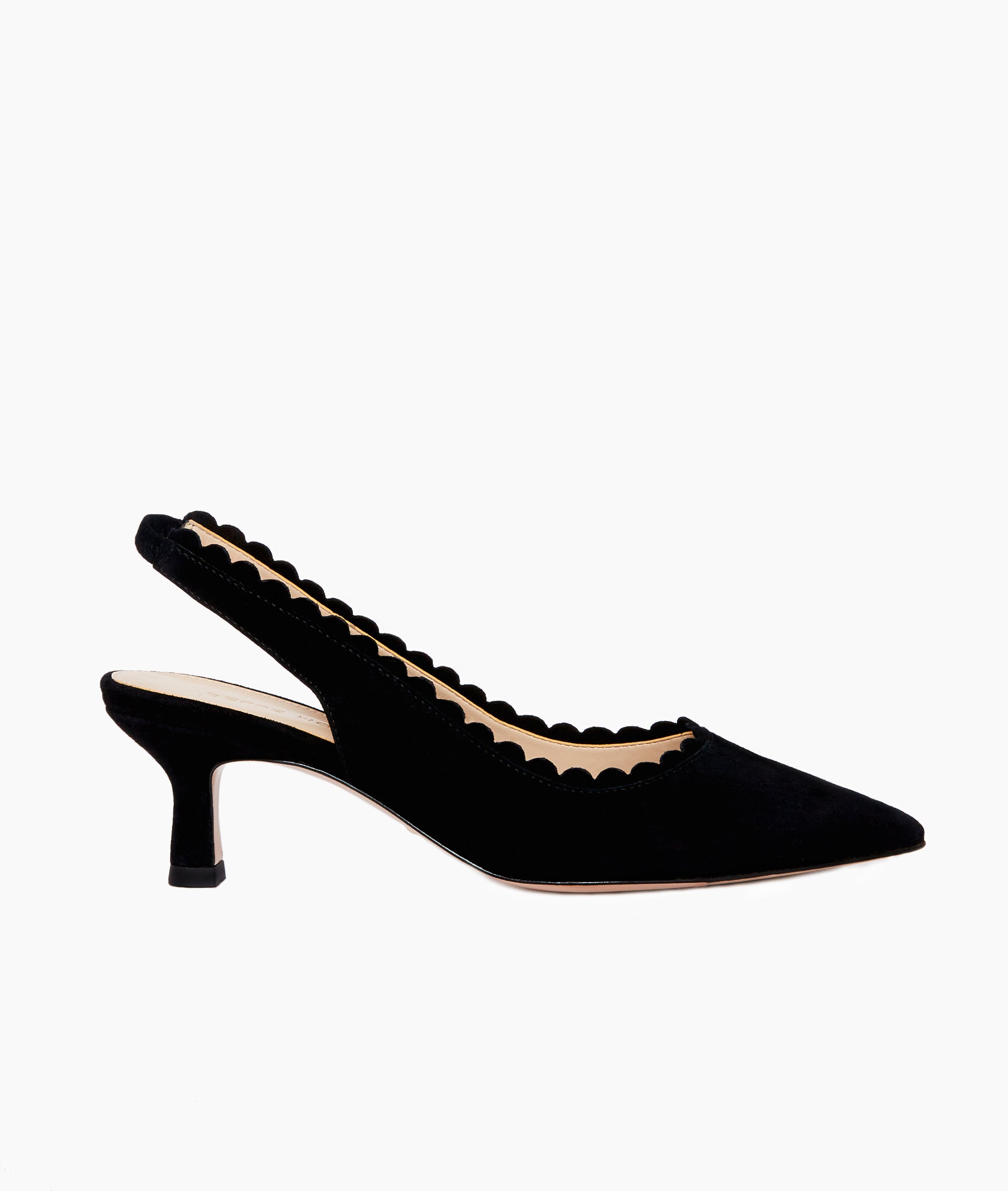 Kelsa Comfortable Low Heel Black Women's Shoes - Perfect for Office, Casual Wear & Daily Walking