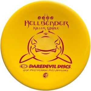 Daredevil Disc Golf Hellbender Killer Whale (GP) Putter - Premium Golf Disc for Accurate Putting | Perfect for Disc Golf Tournaments & Backyard Practice