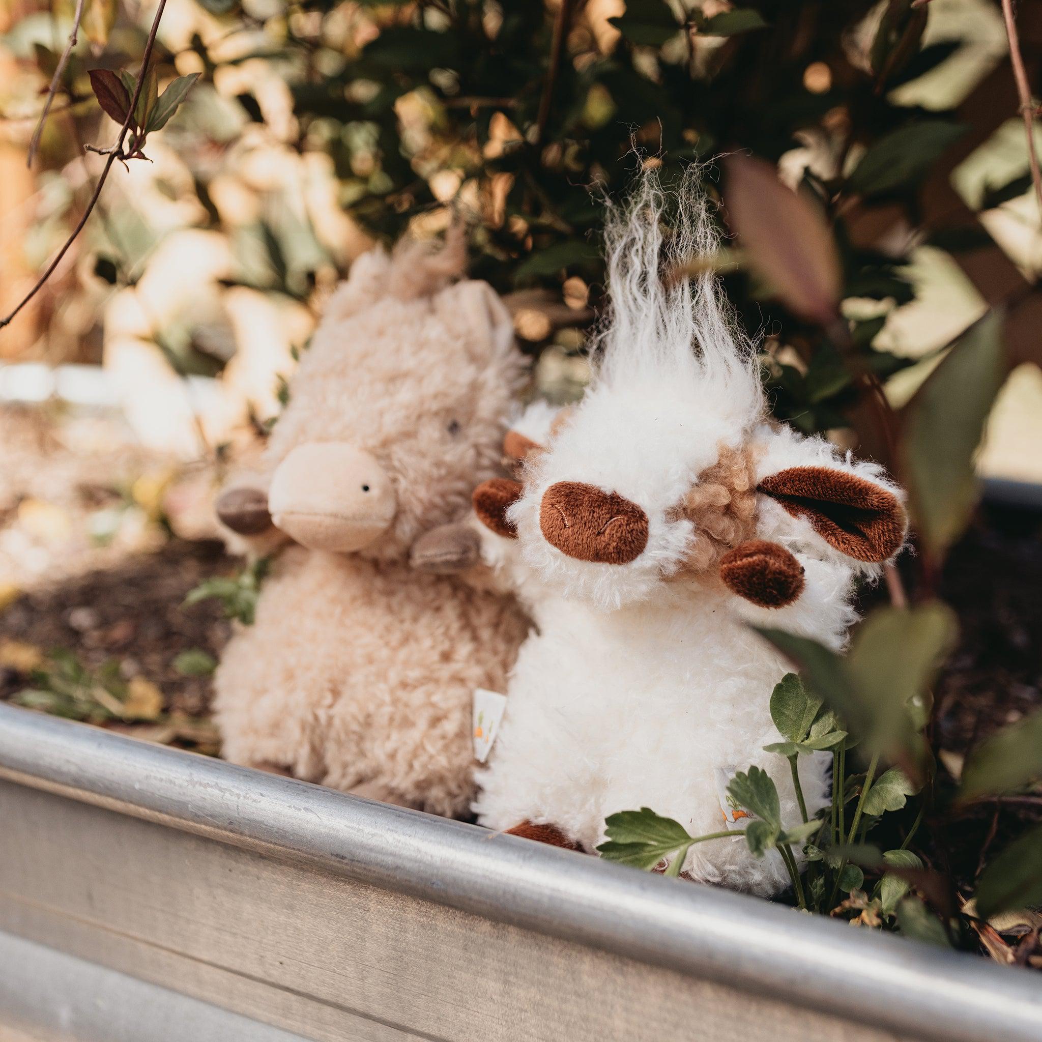 Wee Moo Moo Baby Toys - Soft Plush Stuffed Animal for Newborns & Toddlers - Perfect for Nursery Decor, Cuddling & Sensory Play