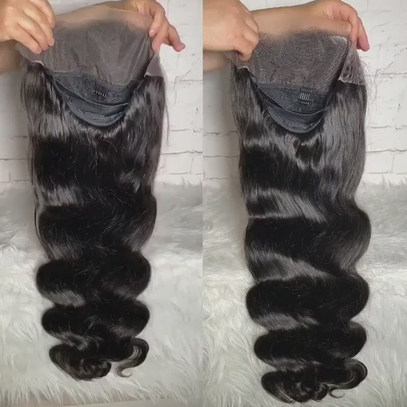 #1B 12A Double Drawn Body Wave