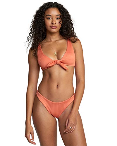 Tie Front Bralette/Peach