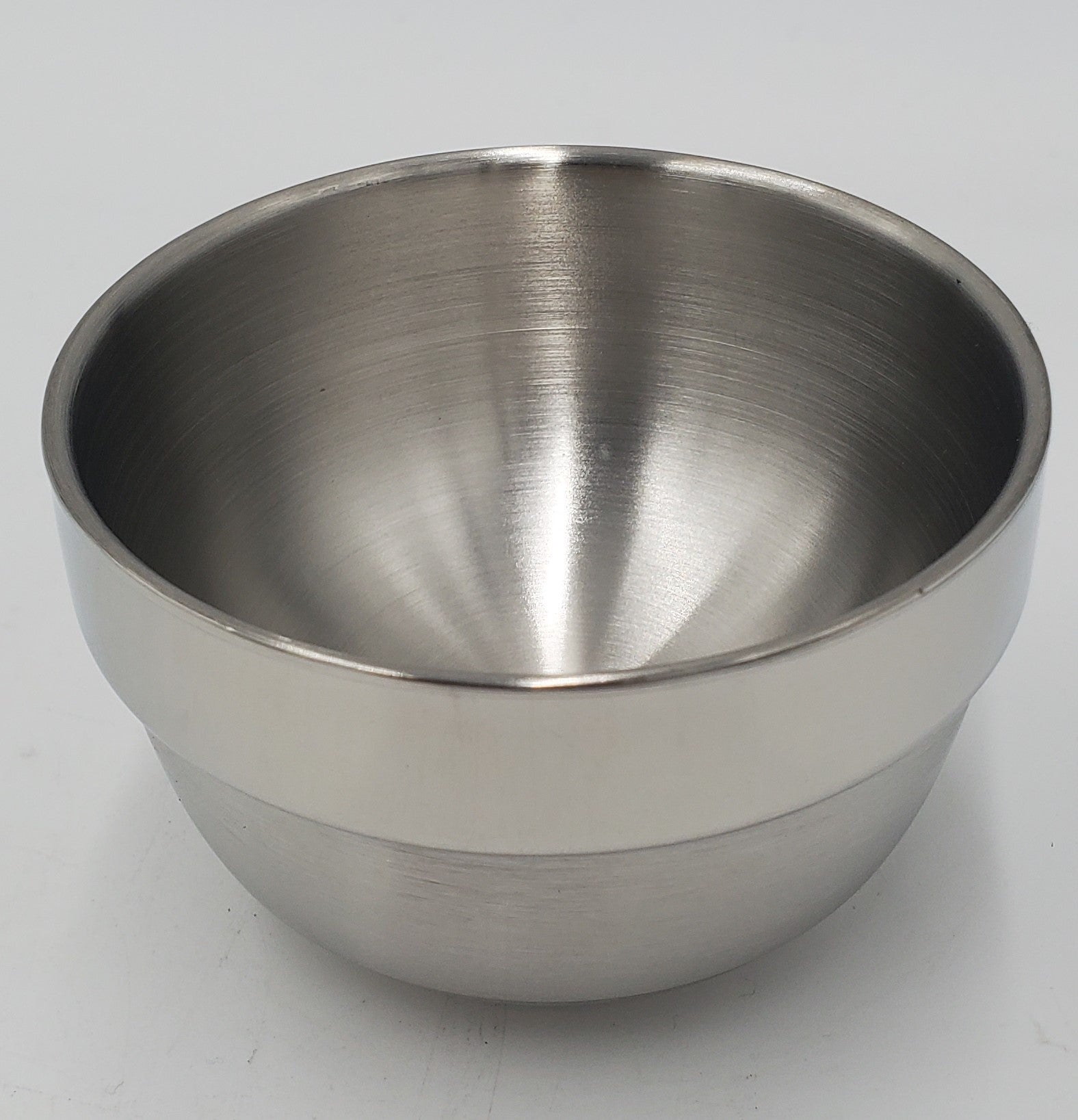 2.75x1.5 Inch Stainless Steel Round Bowl - Silver Polished Kitchen Serving Bowl for Salads, Snacks & Food Presentation