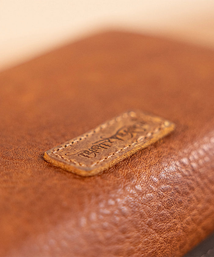 Trinity Ranch Genuine Leather Tooled Wallet for Men - Western Style Bifold Wallet with RFID Protection - Perfect for Cowboy Boots, Rodeo & Everyday Use