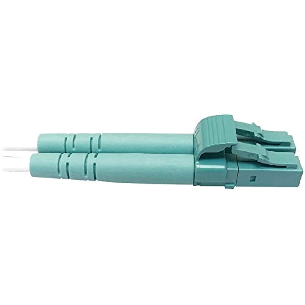 Tripp Lite 400GB Ethernet Fiber Optic Cable - OM4 Multimode 50/125 Plenum Rated Breakout Cable - 16F MTP/MPO-APC to 8X LC Duplex (F/M) - 1m Magenta (N846D-01M-16EMG) - Perfect for High-Speed Data Centers & Server Rooms