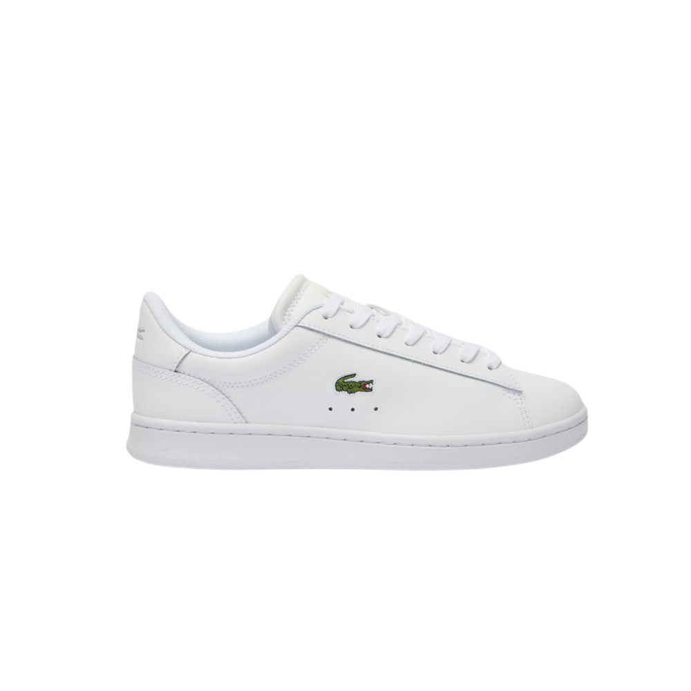 Lacoste Women's Carnaby Set 224 10 SFA Sneakers - White Leather Casual Shoes for Women | Perfect for Work, Gym & Everyday Wear