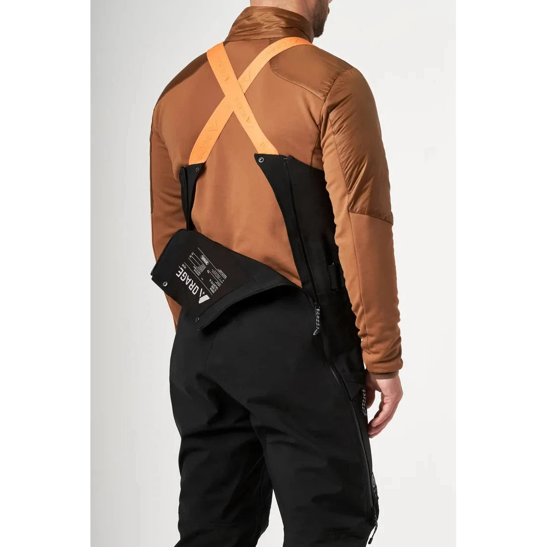 Orage Men's Mountain X Gibson 3L Bib Snow Pants 2025 - Waterproof Insulated Ski Bibs for Men - Perfect for Skiing, Snowboarding & Winter Outdoor Adventures