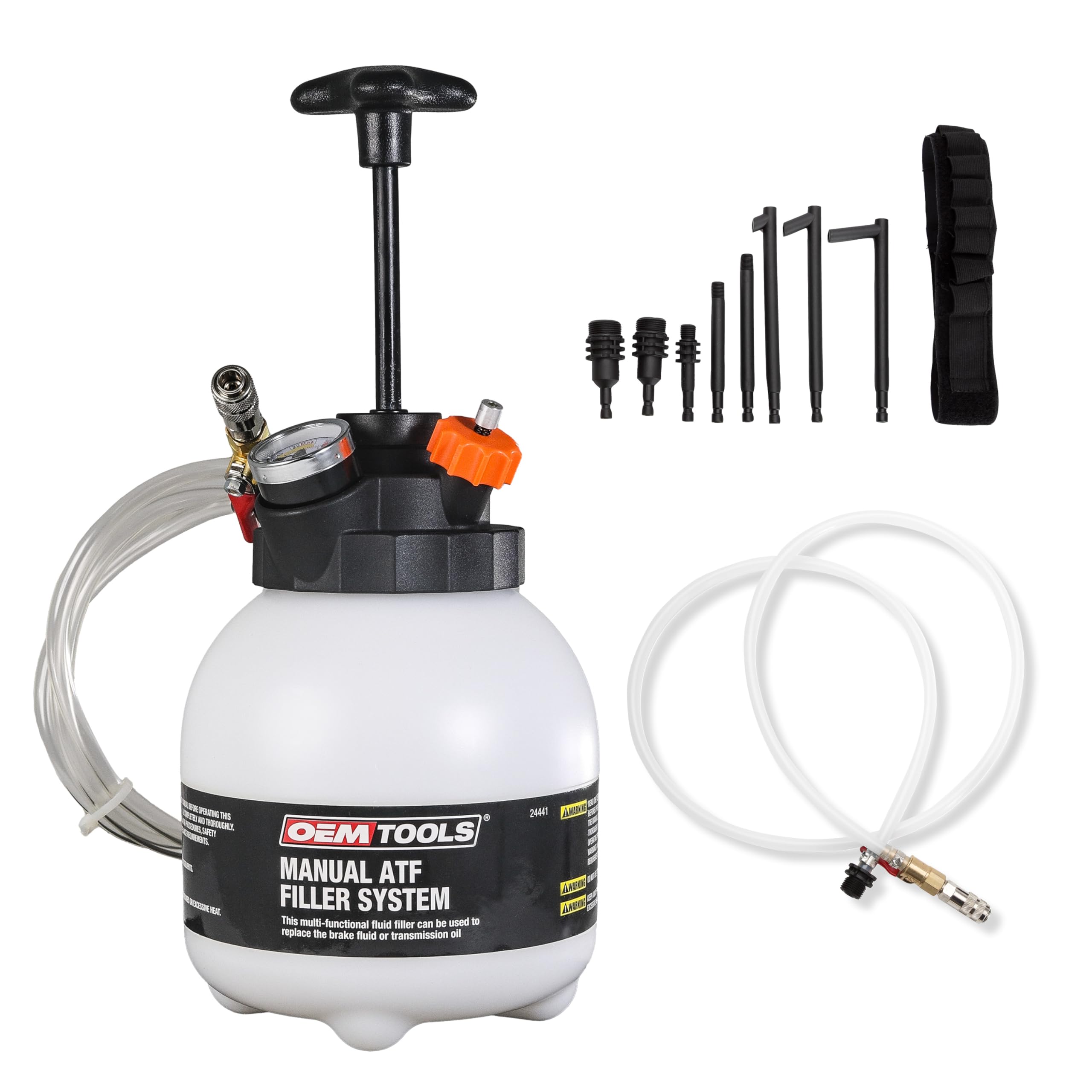 OEMTOOLS 24441 3-Liter Manual Transmission Fluid Pump - ATF Oil Extractor for Sealed Transmissions - Perfect for Fluid Changes in Cars, Trucks & Motorcycles