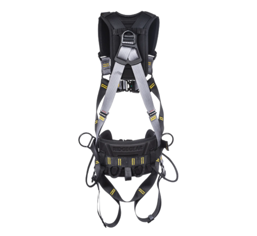 Ridgegear 4 Point Racing Harness with Shoulder Pads & Quick Release Buckles - Front, Rear & Side Mount for Off-Road, Track & Motorsport Safety