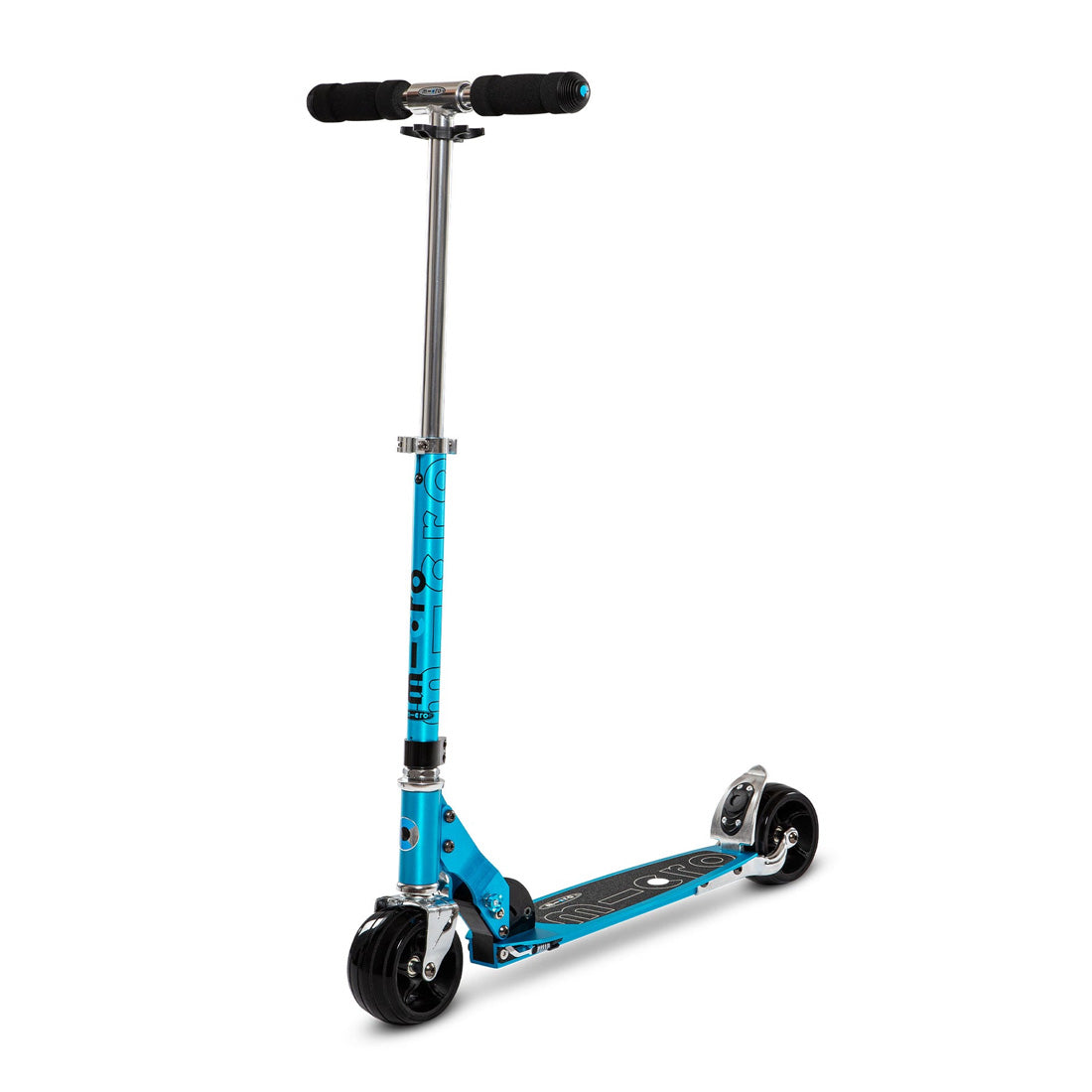 Micro Rocket II Scooter - Lightweight Foldable Electric Scooter for Adults & Teens - Sky Blue - Perfect for Commuting & Urban Travel