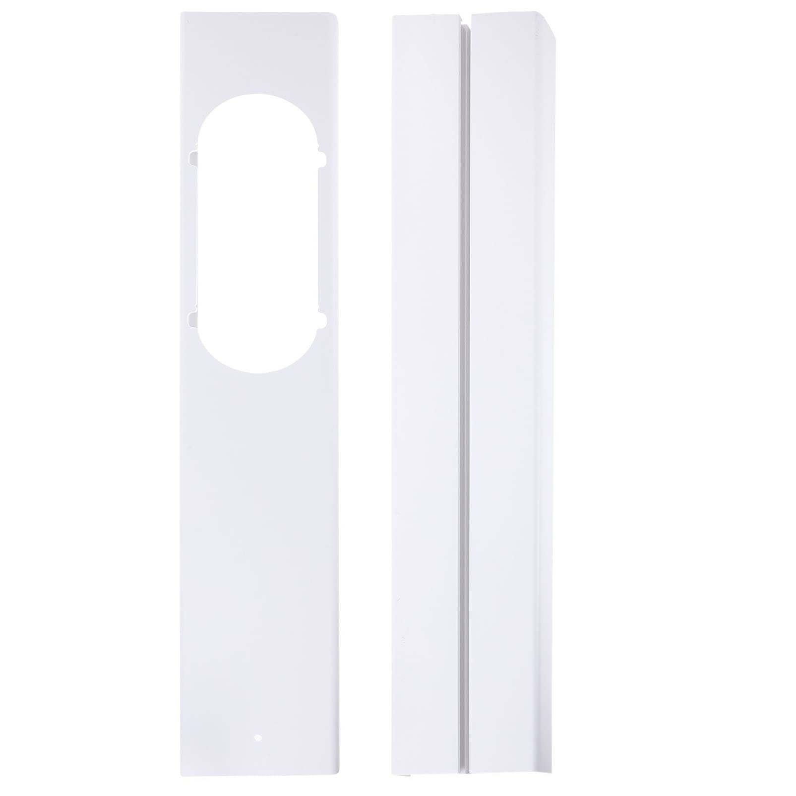 DOITOOL 2-Pack Adjustable Portable AC Window Vent Kit - Universal Air Conditioner Seal Plate for Sliding Windows | Perfect for Home, Office & Apartment Cooling