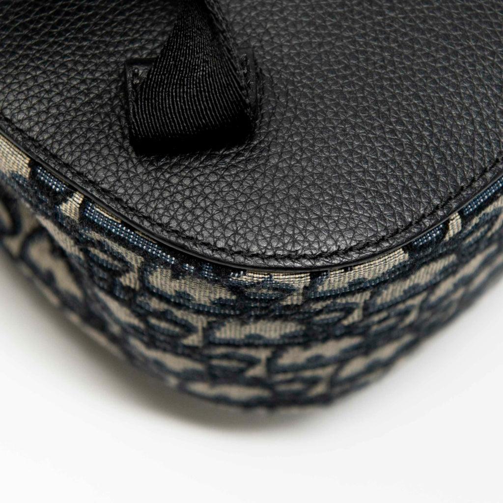 Dior Blue Oblique Mini Gallop Backpack - Luxury Designer Crossbody Bag for Women | Perfect for Travel, Work & Everyday Use