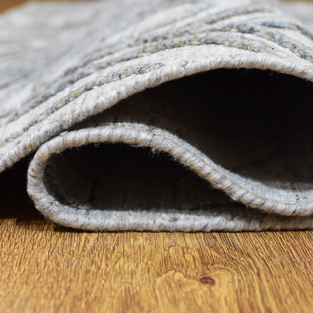 Handwoven Braided Jute Rug - Natural Fiber Floor Mat for Living Room, Bedroom, or Boho Home Decor