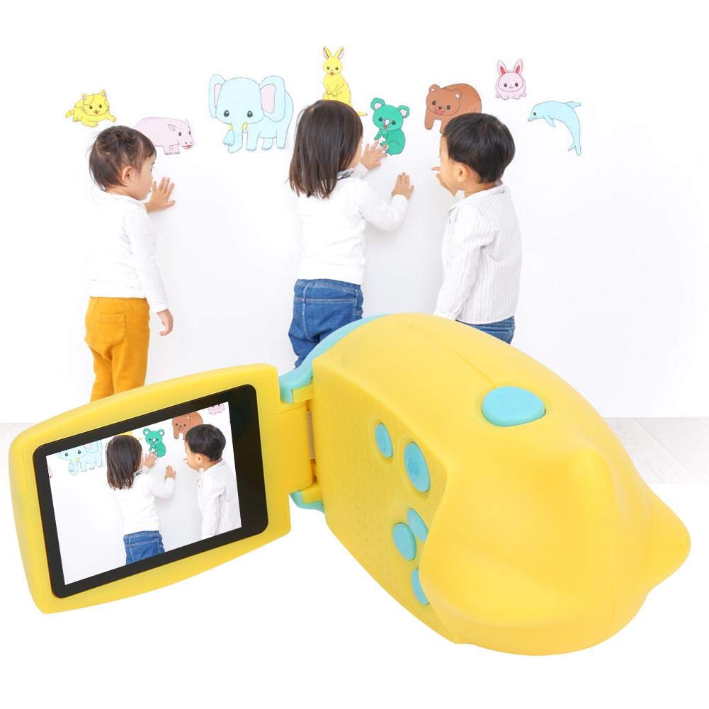 Underwater-Shaped Kids Toy Camera for Photos & Videos - 2 Inch HD 720P Screen, Drop-Proof Cartoon Video Camera with Strap, 4 Frames & 9 Effects - Perfect for Birthday Gifts, Travel Adventures & Underwater Exploration