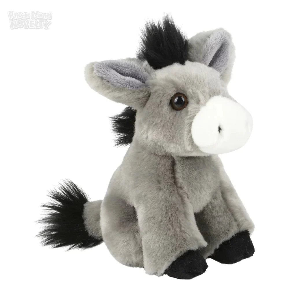 6 Heirloom Treasure Donkey Figurines - Vintage Collectible Decor for Home, Shelf & Farmhouse Display - Perfect for Rustic Home Decor, Gift Giving & Farmhouse Styling