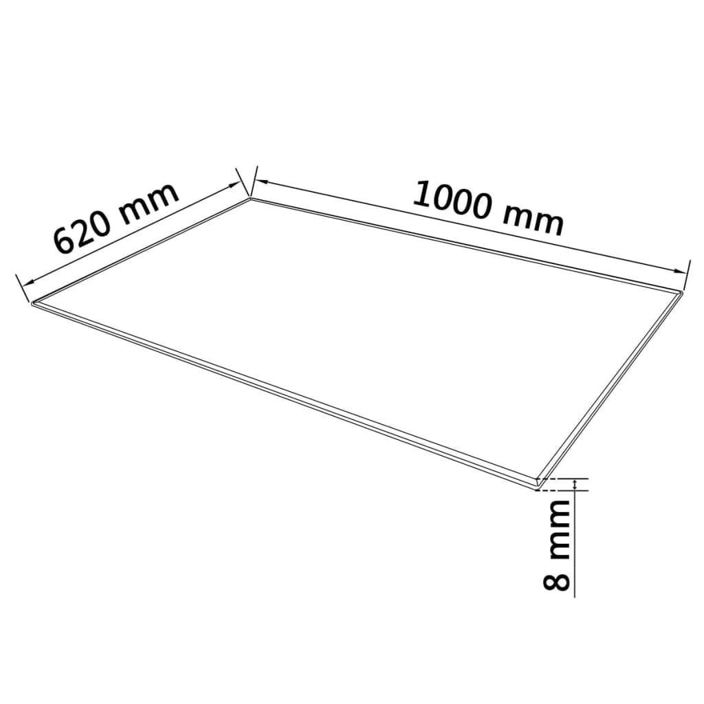 Premium Tempered Glass Table Top 39.4