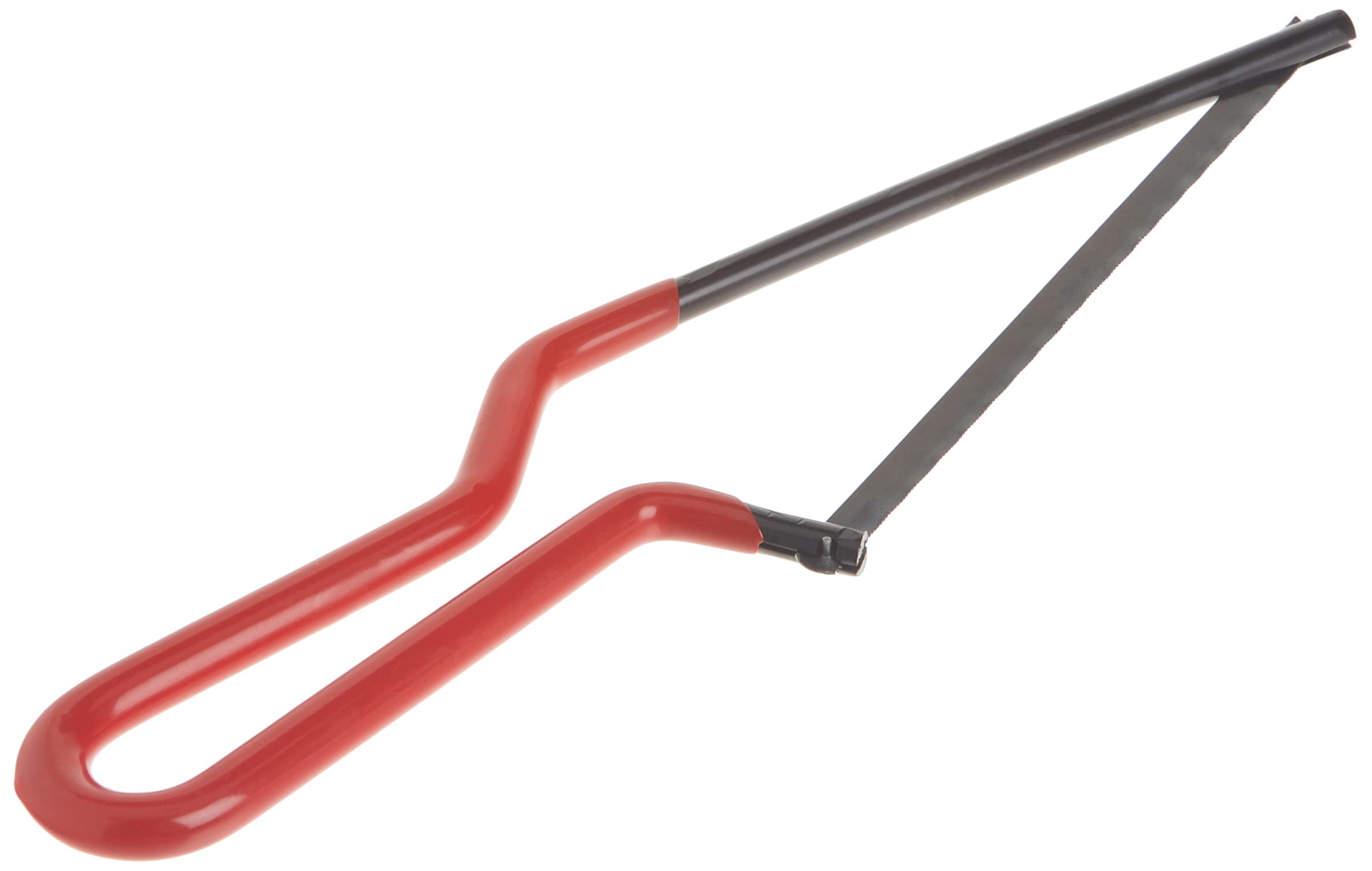 37700 Mini Hacksaw - 6 Inch Steel Blade with 32 TPI for Precision Cutting | Compact Hand Saw for DIY, Woodworking & Metal Projects | Superior Tool Red Hacksaw