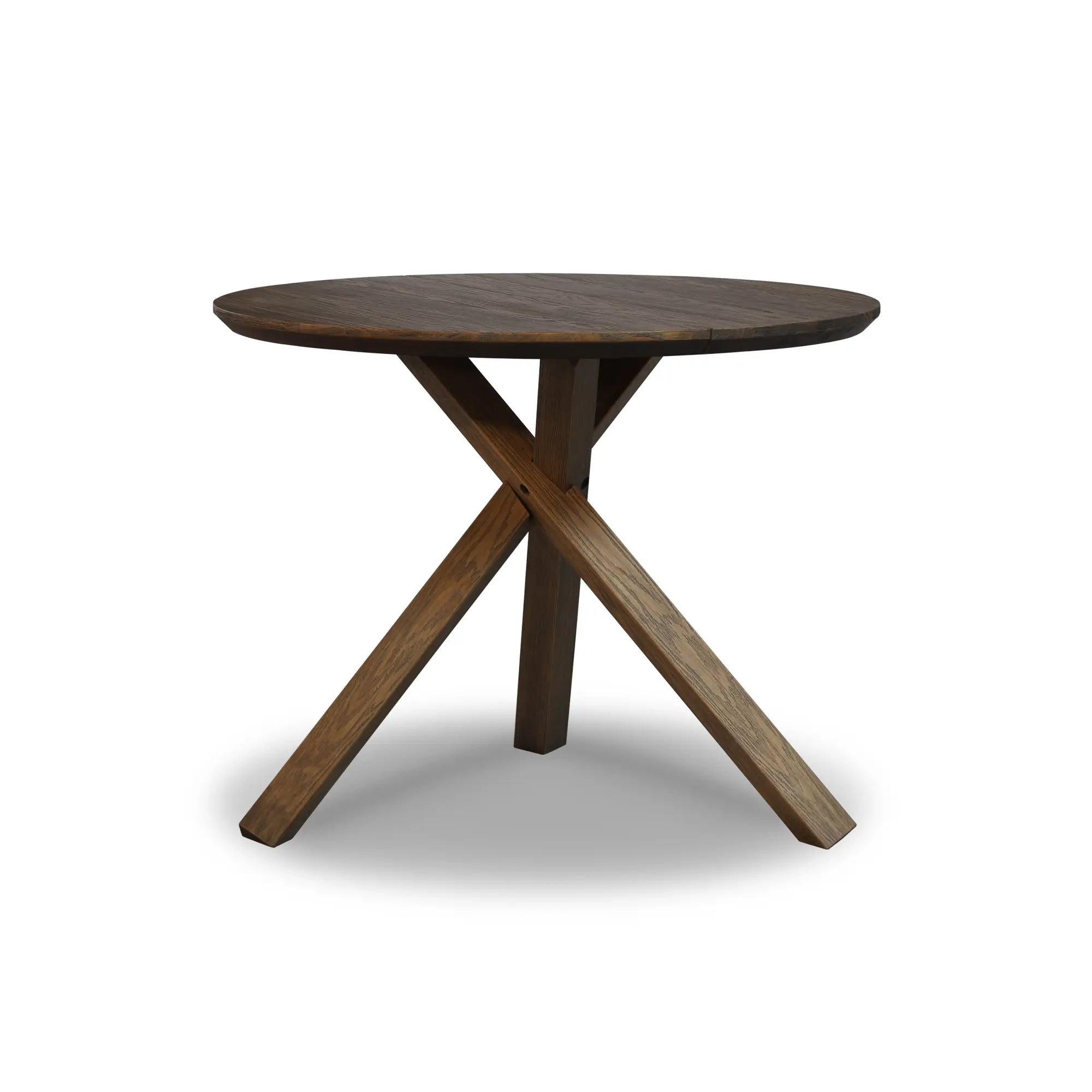 Stylish Cascais Round Dining Table - Modern Wooden Kitchen Table for 4-6 People | Perfect for Small Spaces, Breakfast Nooks & Cozy Family Meals