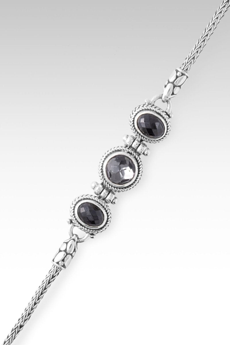 Countless Blessings Bracelet™ - Odyssey Black Knight™ Mystic Quartz & Black Spinel Beaded Bracelet for Women | Spiritual Jewelry for Protection, Good Luck & Positive Energy | Perfect for Meditation, Yoga & Everyday Wear