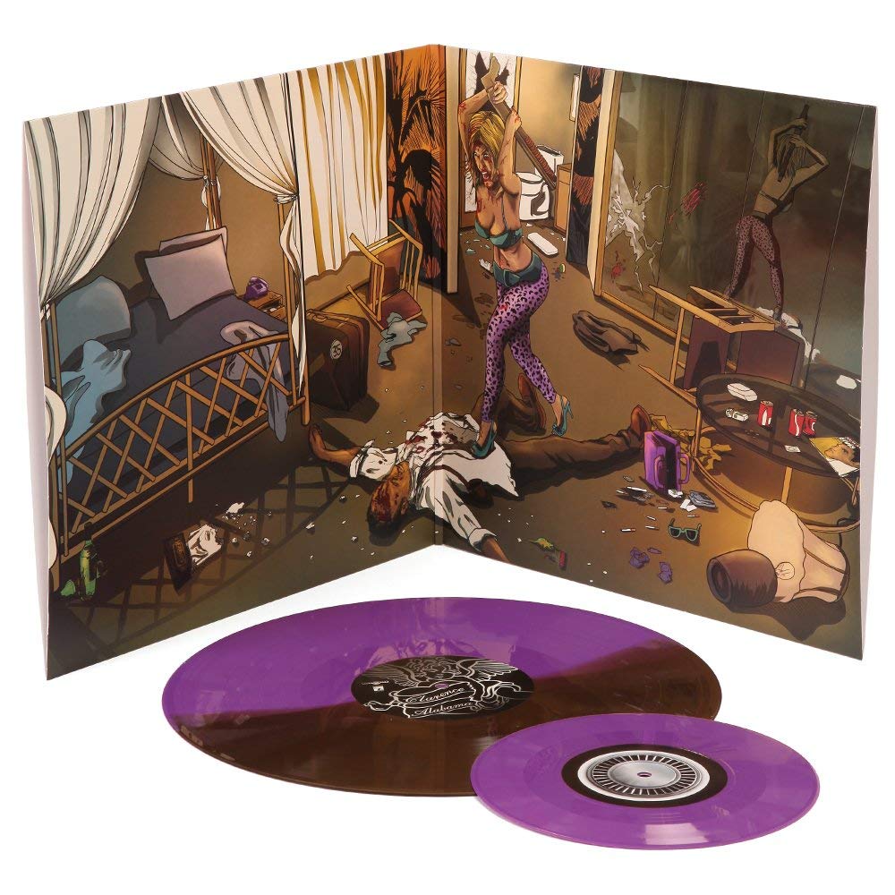 True Romance Motion Picture Soundtrack - Exclusive Limited Edition Yellow & Purple Vinyl LP with Bonus Purple 7