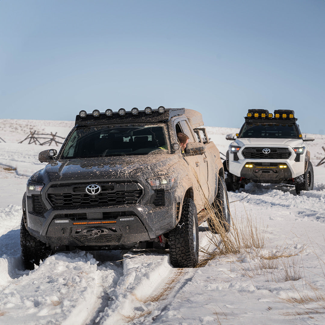 2024+ Toyota Tacoma Covert Front Bumper - Heavy Duty Off-Road Bumper for Truck Protection | Perfect for Overlanding, Rock Crawling & Adventure Vehicles