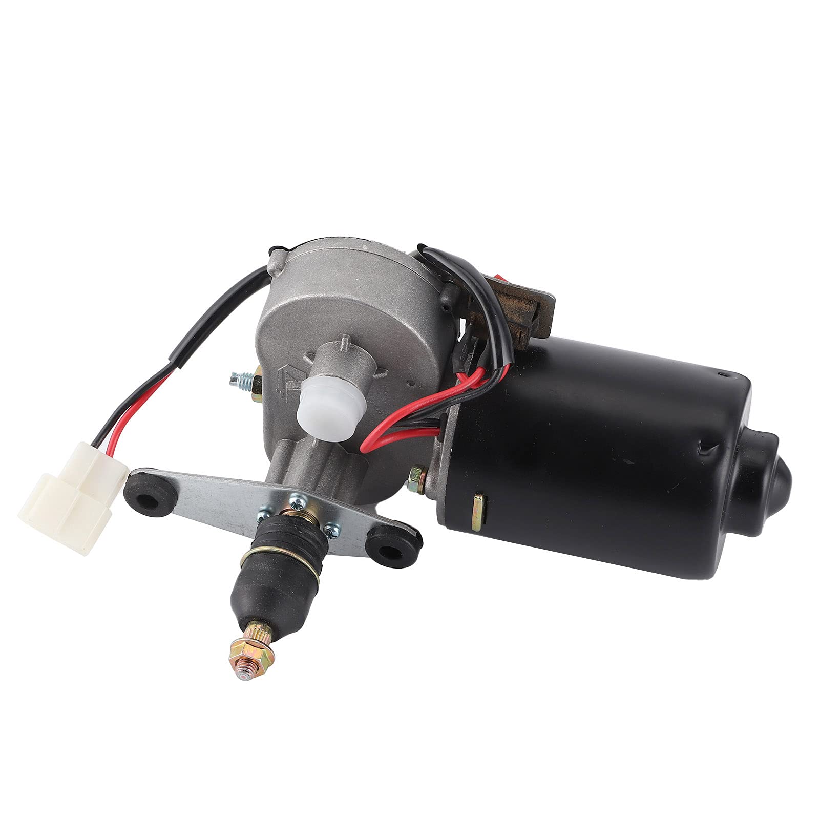 Electric Windshield Wiper Assembly Kit with Motor, Blade, Arm & Water Spout for UTV ATV - Perfect for Off-Road Adventures, Rainy Weather & Outdoor Work
