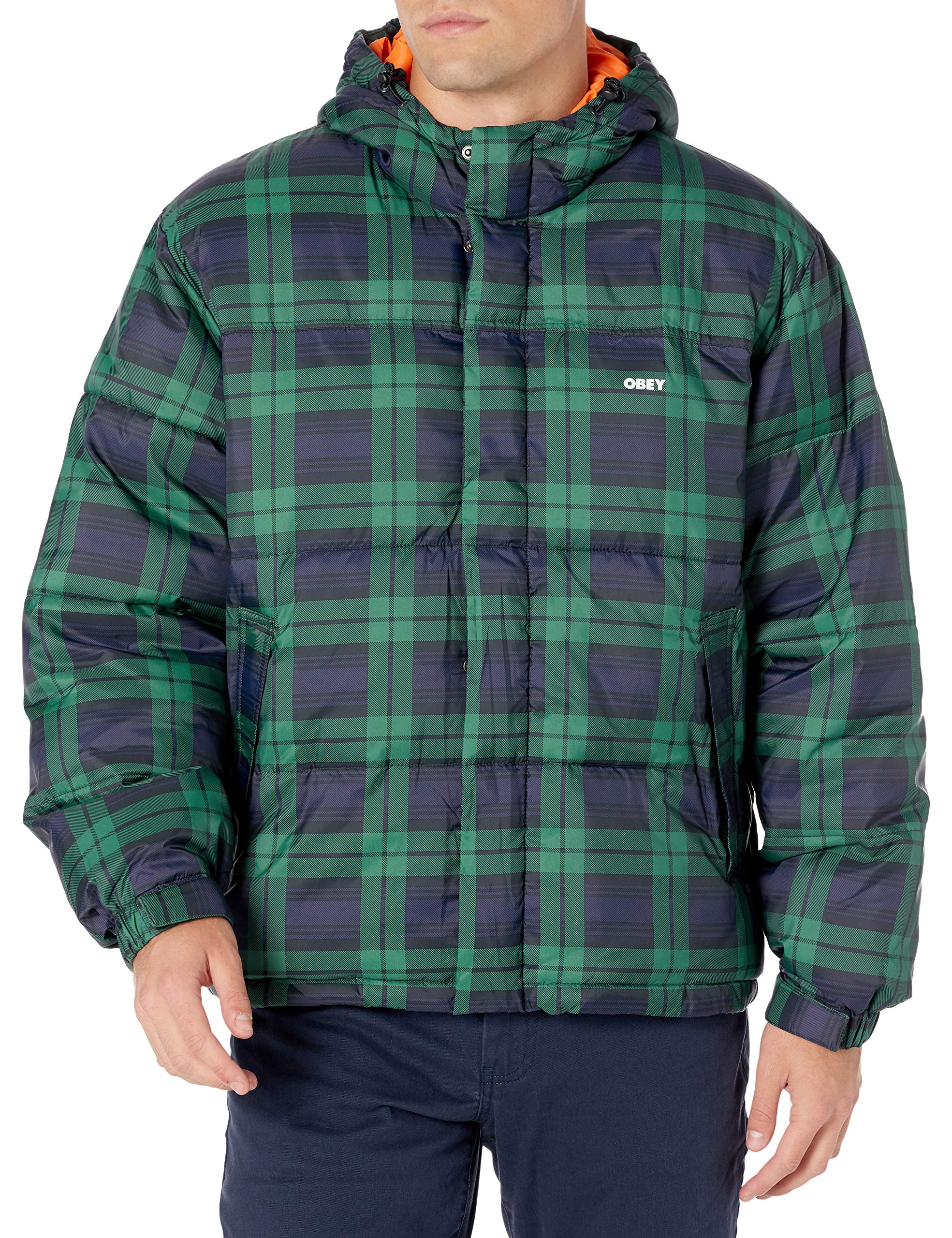 OBEY Men's Jackets - Stylish & Durable Outerwear for Urban Fashion | Perfect for Streetwear, Casual Outfits & Fall/Winter Layering