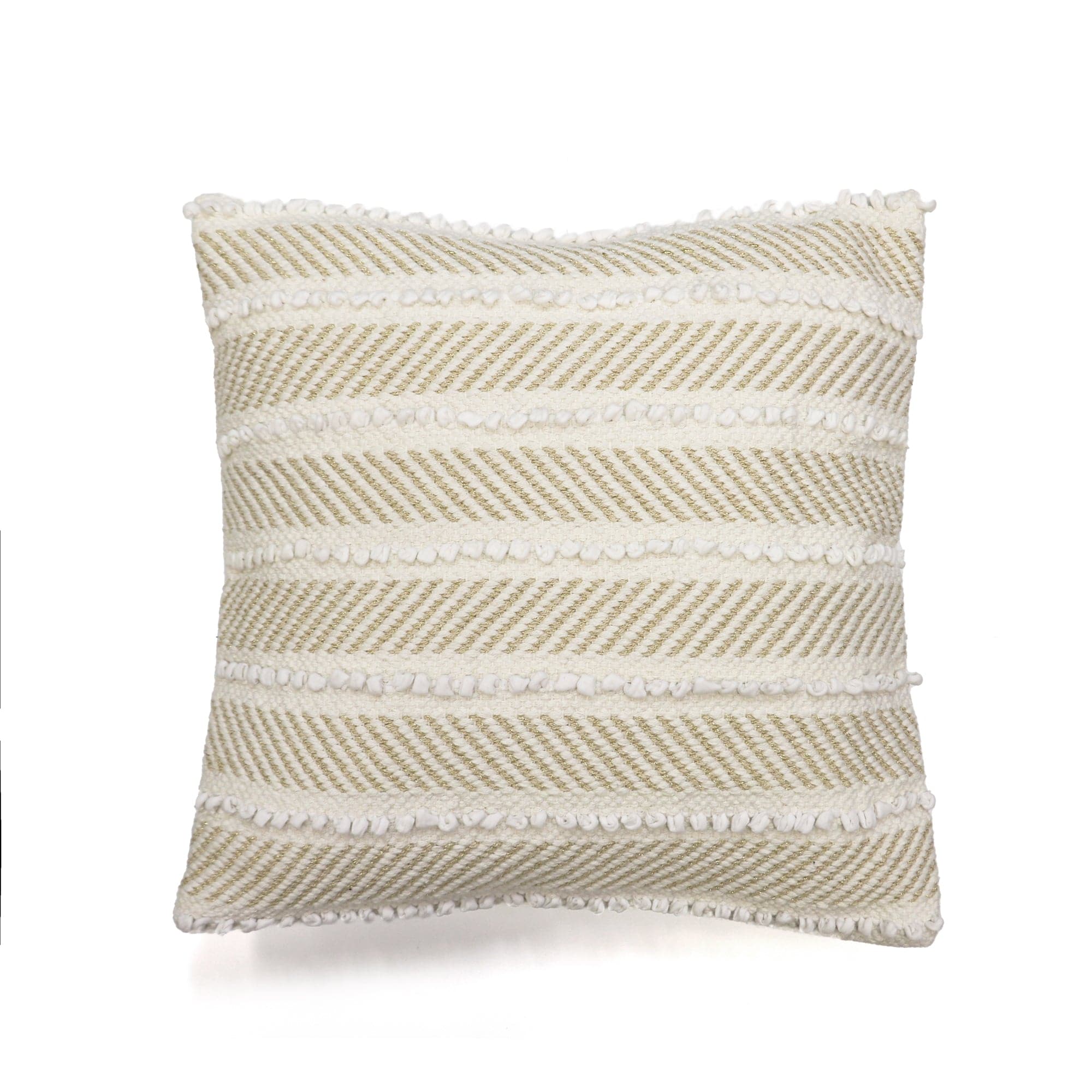 Luxury Tufted Decorative Pillow for Sofa, Bed & Home Decor - Elegant Square Throw Pillow Covers for Living Room, Bedroom