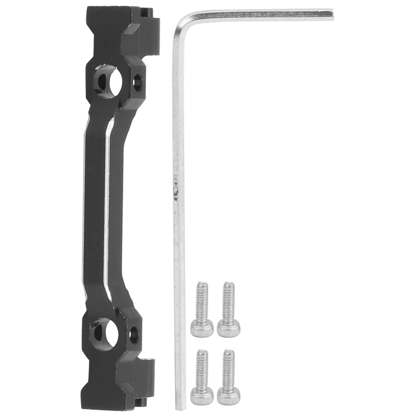 VGEBY Aluminum Alloy RC Front Bumper Mount Bracket for Axial SCX24 AXI00002 90081 1/24 Scale RC Car - Durable Off-Road Crawler Accessory for Rock Climbing & Trail Adventures