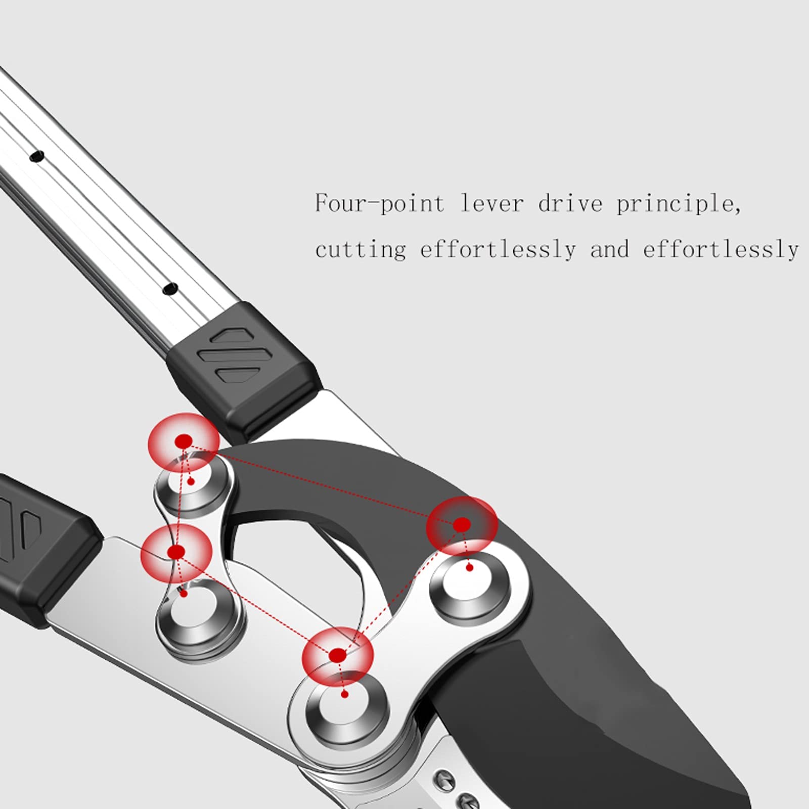 Heavy Duty Telescopic Fruit Tree Pruning Shears - Professional Garden Branch Cutter for Thick Stems & Flower Trimming - Ideal for Gardening, Landscaping & Orchard Maintenance
