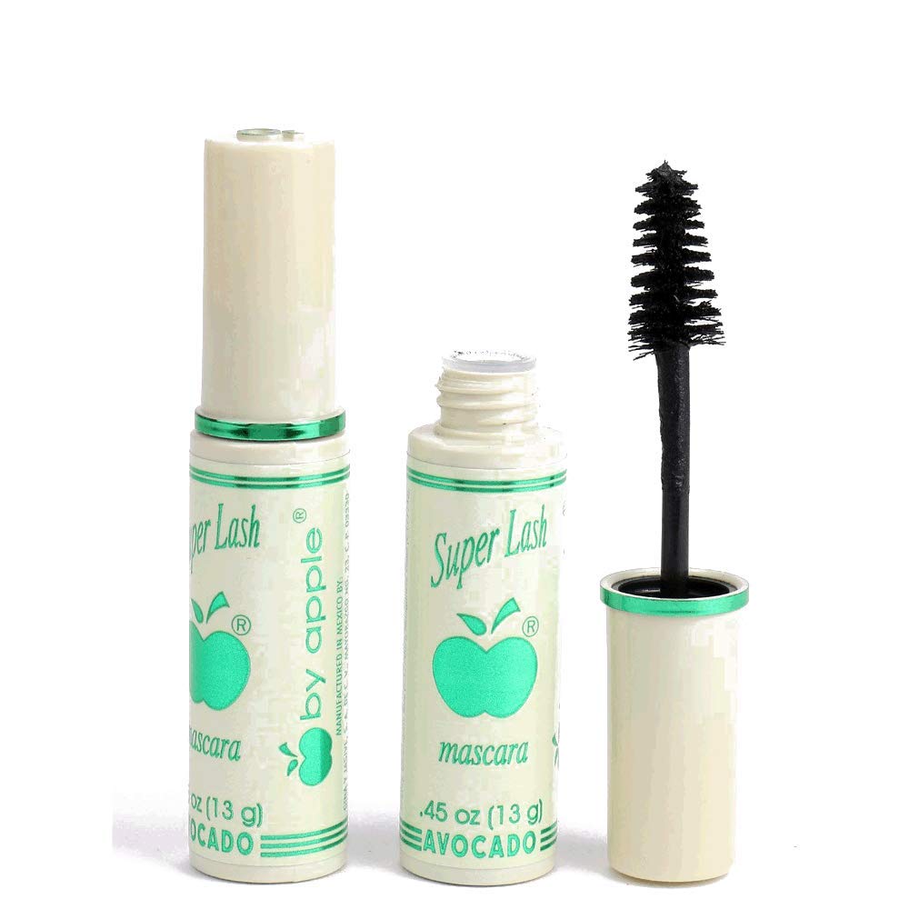 3PCS Apple Super Lash Mascara with Avocado Oil - Volumizing & Lengthening Waterproof Mascara for Natural Lashes - Perfect for Daily Makeup & Special Occasions