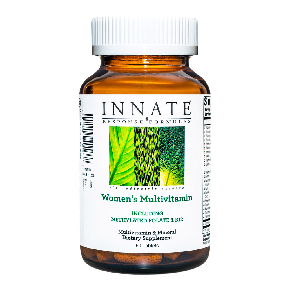 Innate Response Women's Multivitamin Supplement - Organic Whole Food Based with Essential Vitamins & Minerals for Daily Energy & Immune Support - Perfect for Active Women & Busy Moms