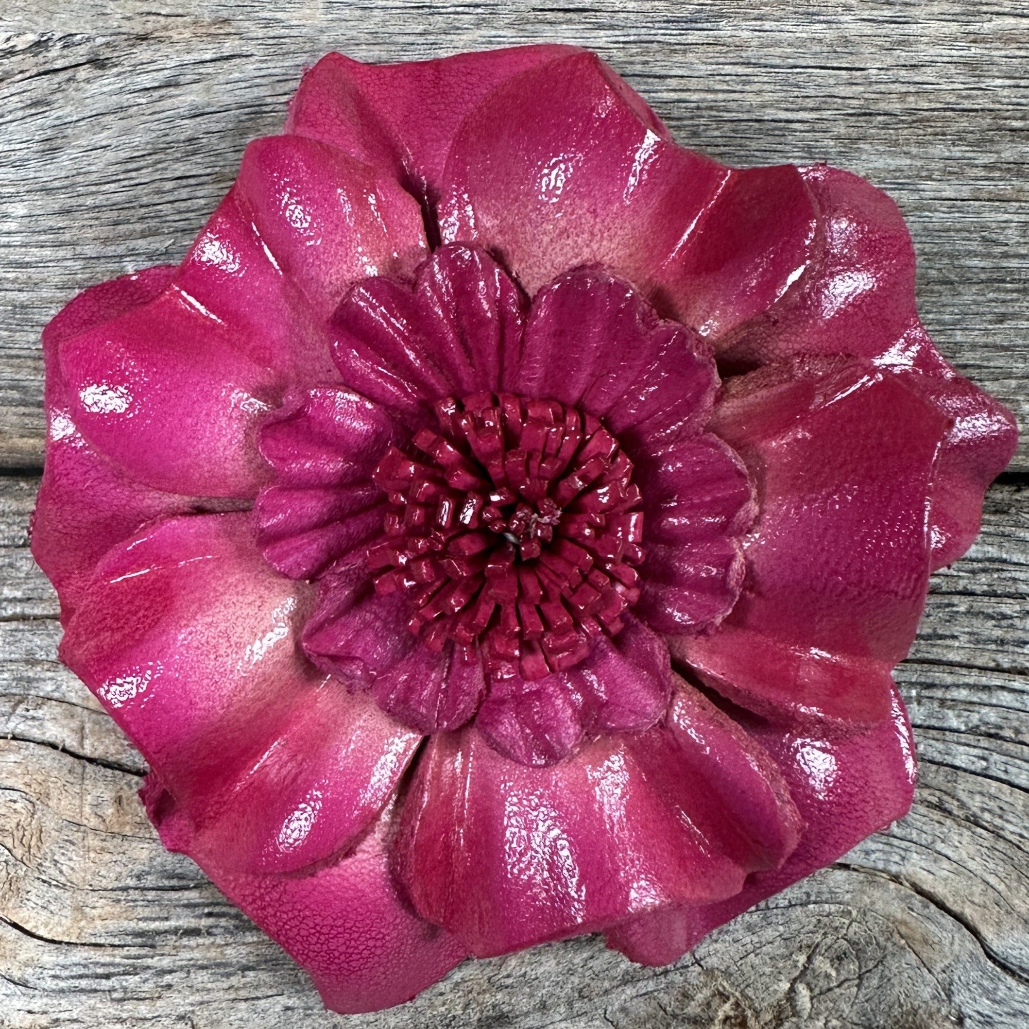 Hand Painted Leather Carnation Flowers - Realistic Artificial Floral Decor for Home, Wedding, and Gift Giving