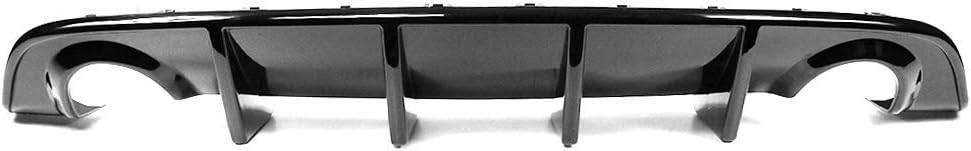 2015-2023 Dodge Charger SRT Rear Bumper Diffuser - OE Style Unpainted PP Spoiler Splitter Valance | Perfect for Car Upgrades & Performance Enhancement | Fits All Dodge Charger Models 2015-2023