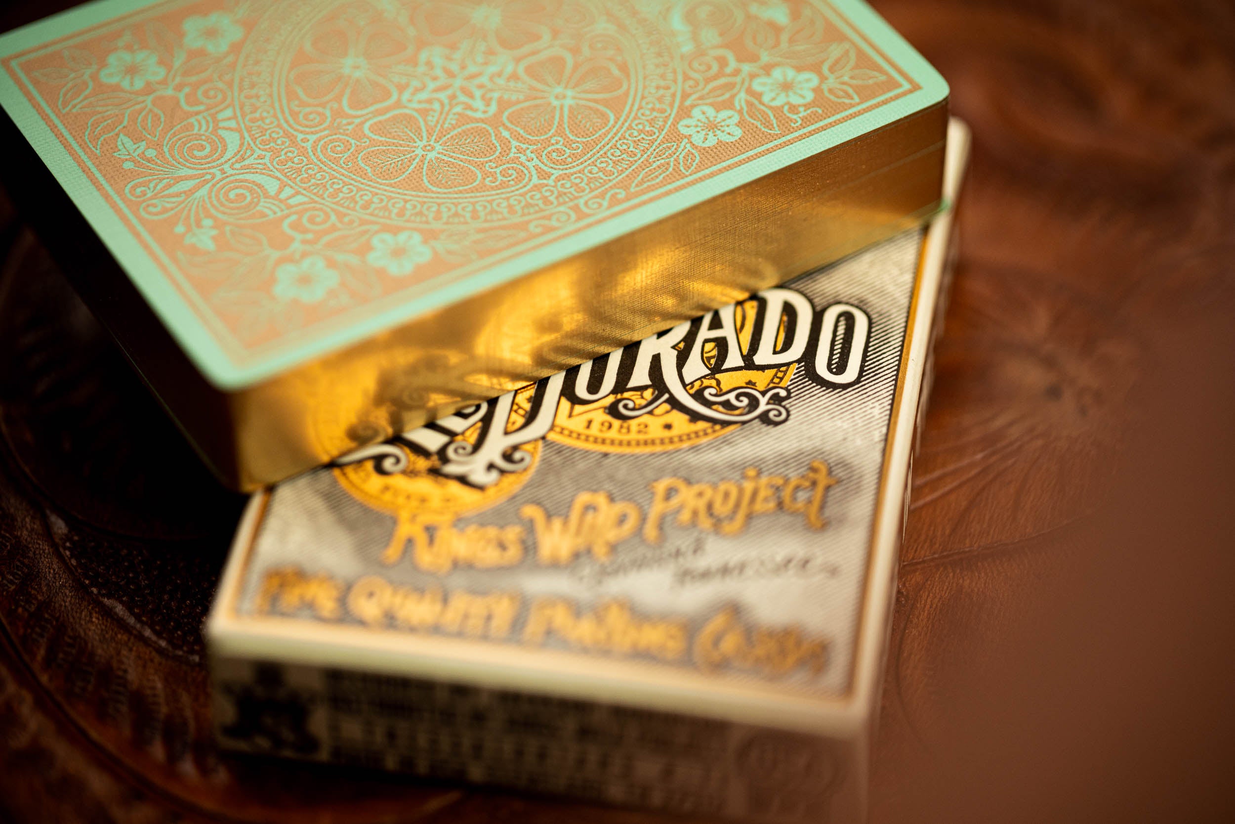 El Dorado Gilded Edition Luxury Playing Cards - Premium Gold Foil Deck for Poker, Magic Tricks & Collectors | Perfect for Game Nights, Gifts & Cardistry