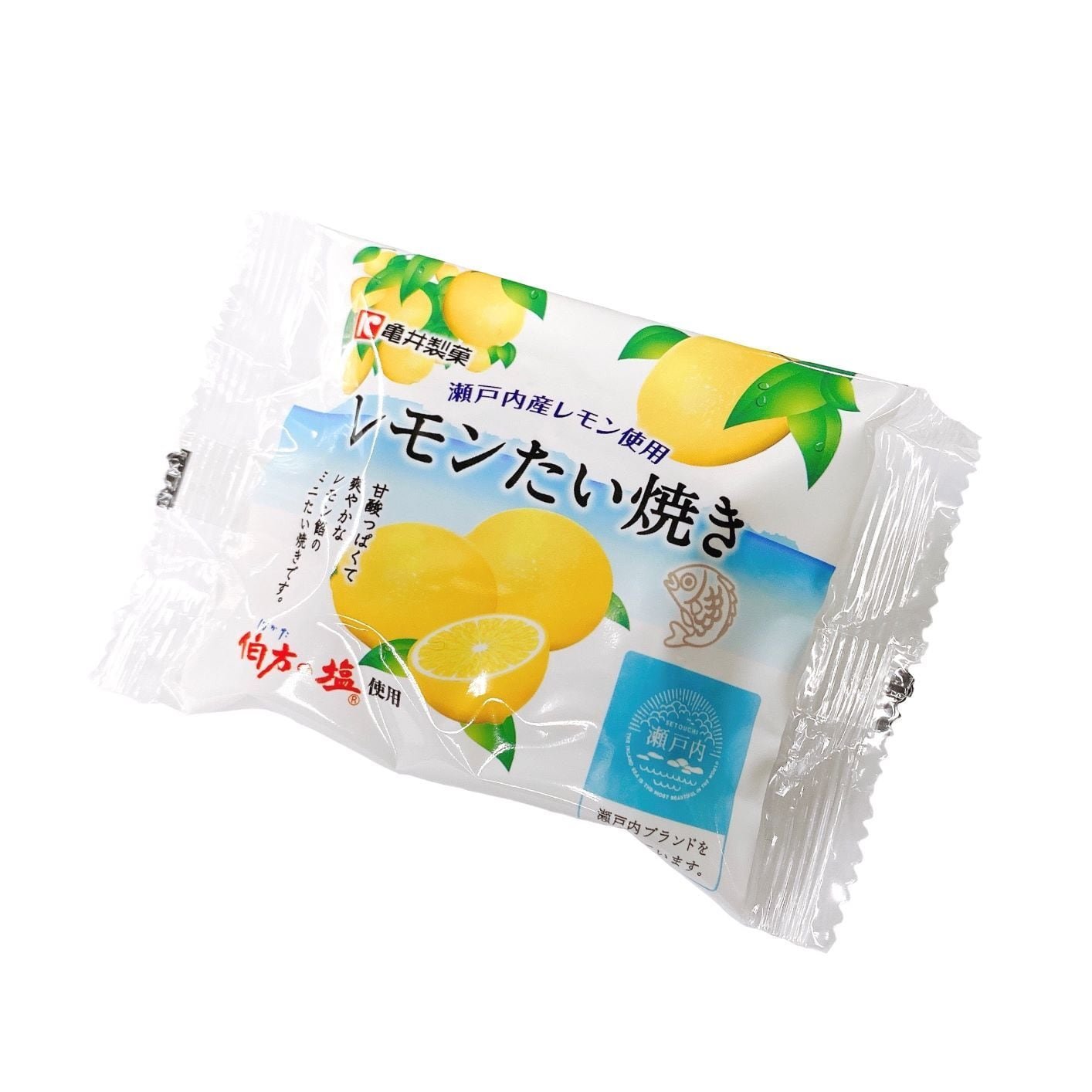 Delicious Lemon Taiyaki Fish-Shaped Cakes with Sweet Red Bean Filling - Pack of 10 | Perfect for Breakfast, Snacks, and Japanese-Themed Parties