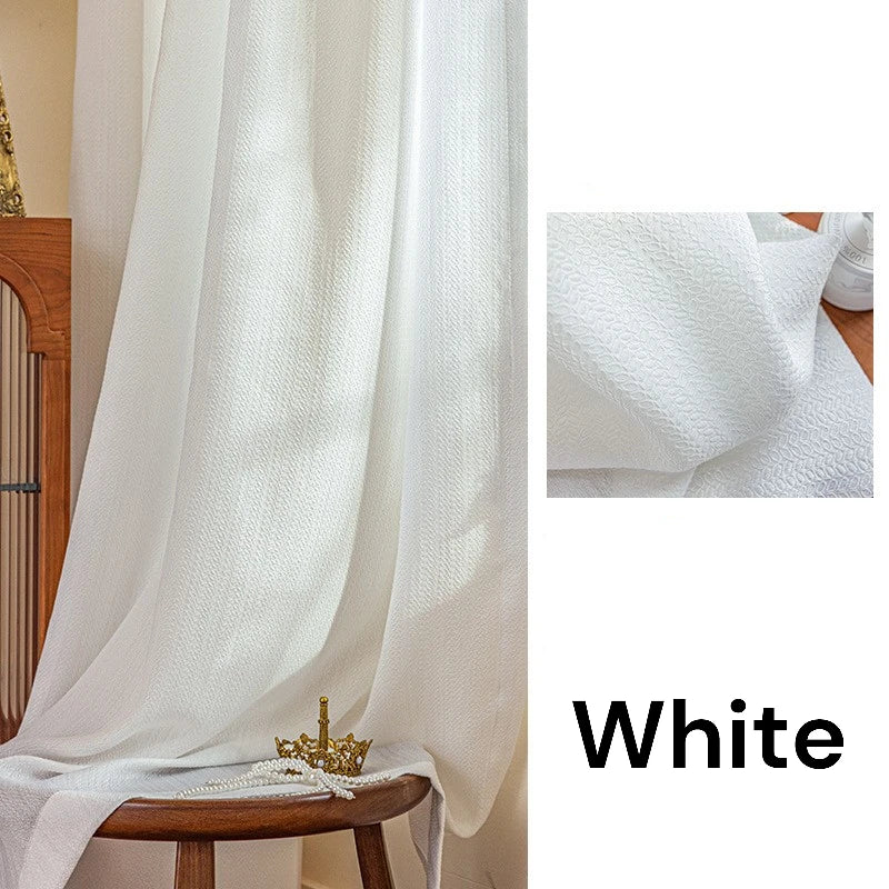 Zuri Polyester Damask Embossed Leaf Custom Privacy Curtains - Blackout Window Drapes for Bedroom, Living Room & Home Decor
