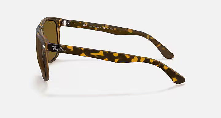 Ray Ban Boyfriend Sunglasses - Light Havana Frame & Green Lenses - Classic Aviator Style for Women - Perfect for Driving, Beach & Outdoor Activities