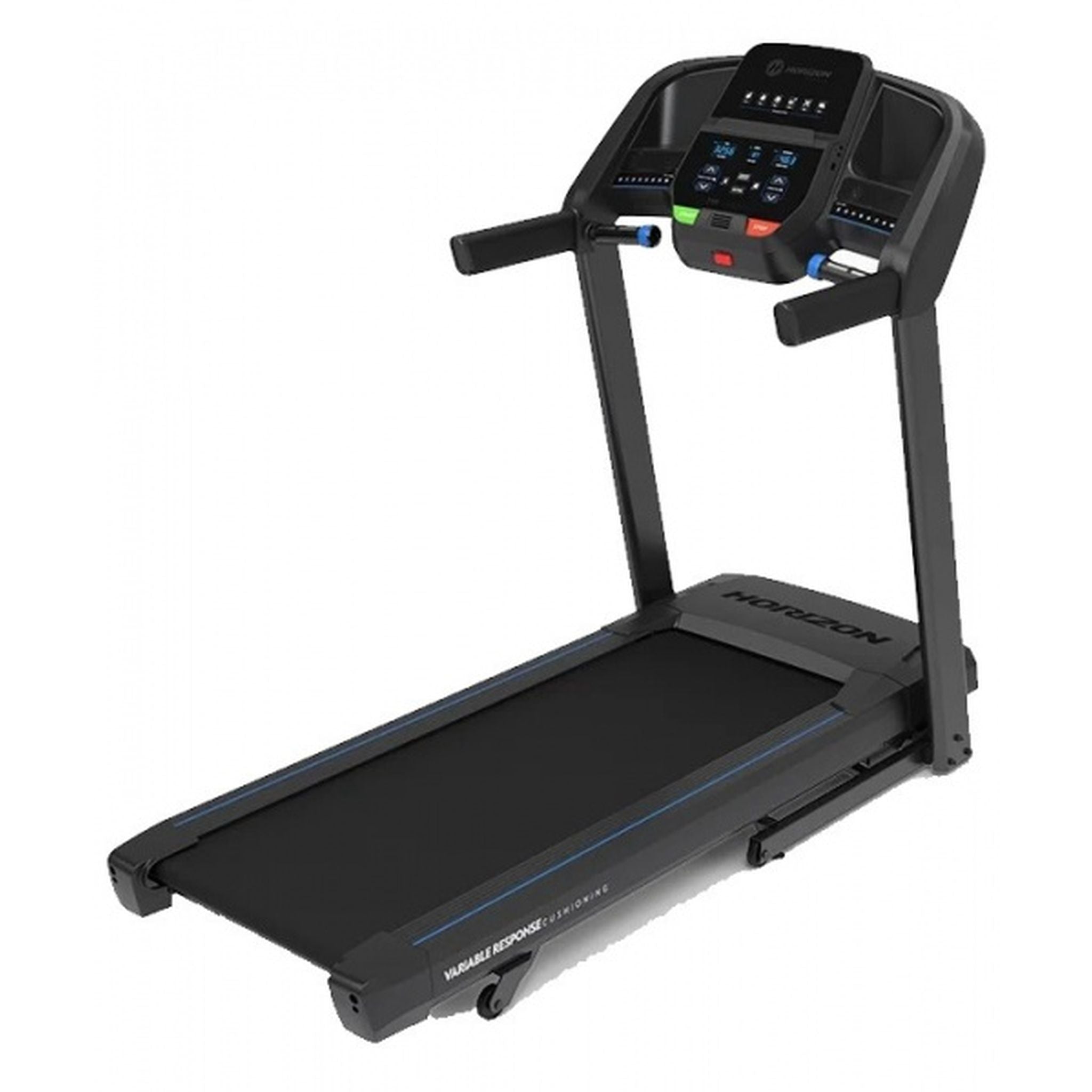 Horizon T101 Treadmill - Foldable Home Exercise Equipment for Running & Walking - Perfect for Home Gym, Cardio Workouts & Small Spaces