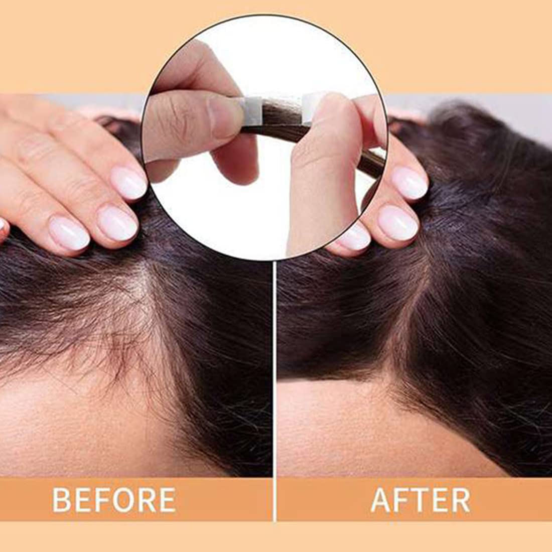 108Pcs Double Sided Wig Tape - No Shine Hair Adhesive Strips for Toupee & Lace Wigs | Waterproof, Strong Hold | Perfect for Daily Wear, Cosplay & Special Events