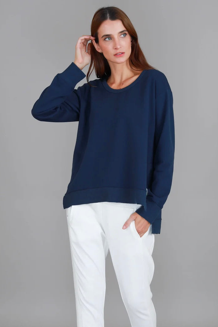 Ulverstone Indigo Sweater for Women - Soft & Comfortable Knit Pullover for Casual Wear & Layering