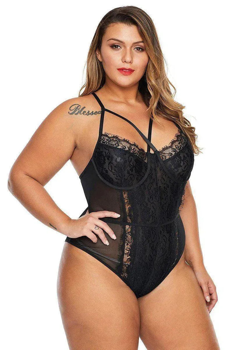 Sweet Touch Lace Teddies - Sexy Lingerie for Women, Comfortable Sleepwear & Romantic Lingerie Set - Perfect for Valentine's Day, Anniversary Gifts & Bedroom Wear