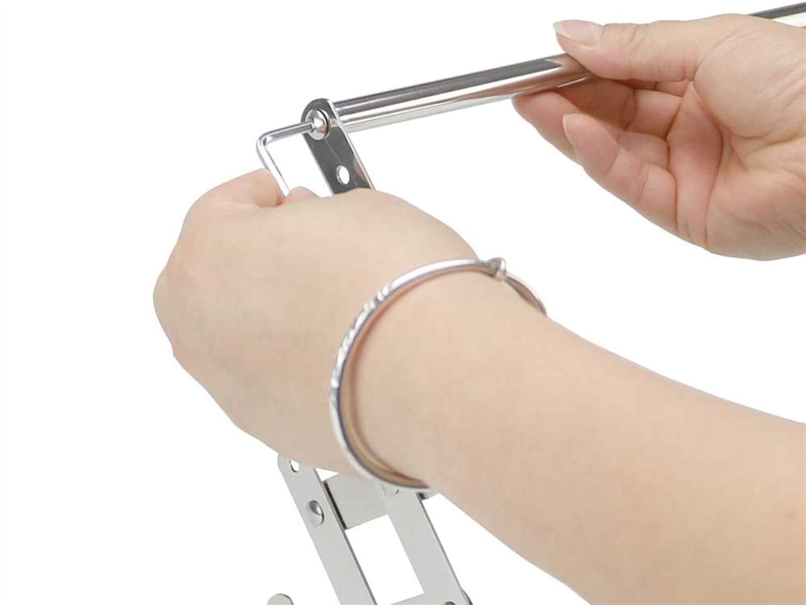 Retractable Wall-Mounted Stainless Steel Towel Rack - Folding Drying Hanger for Bathroom & Kitchen - 50cm Silver Towel Holder for Wet Areas - Perfect for Small Spaces & Apartment Living